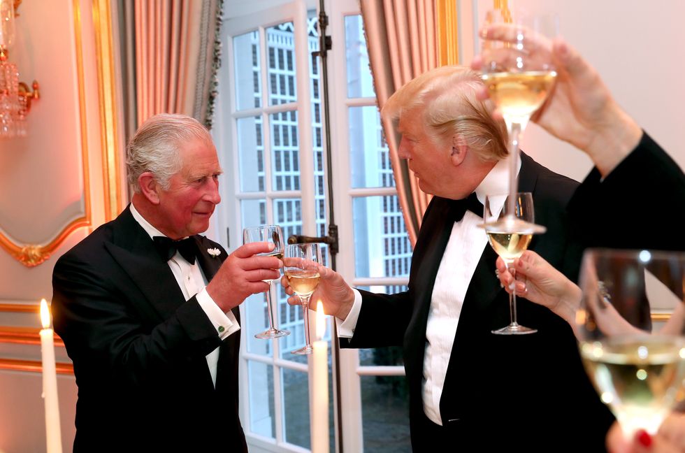 Trump and Prince Charles