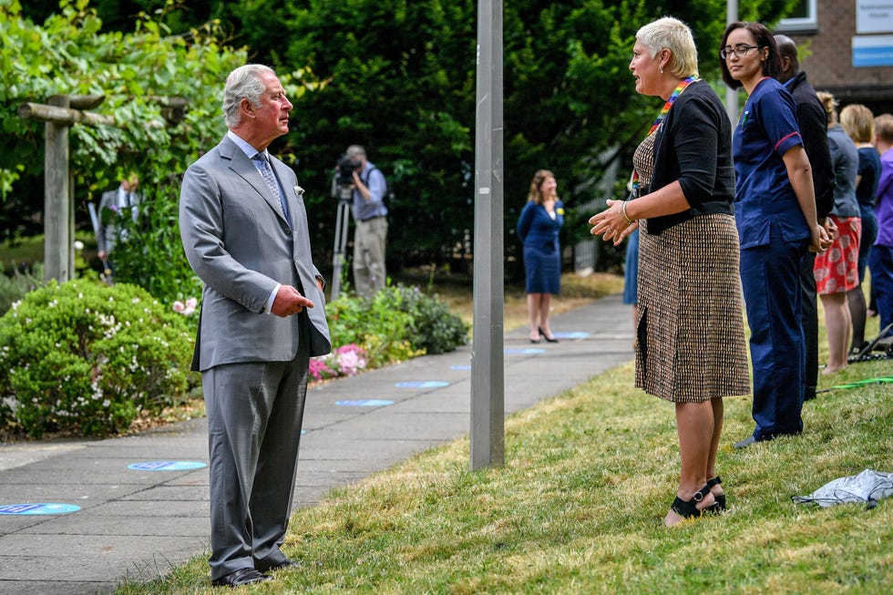 prince charles hospital visit