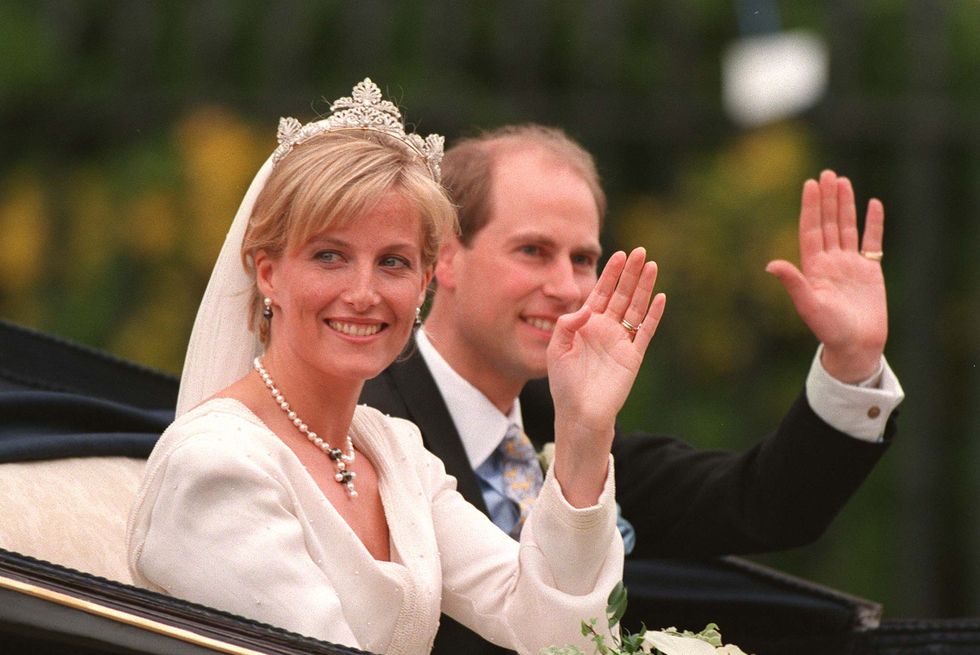 Royal Wedding Throwback: Prince Edward and the Countess of Wessex