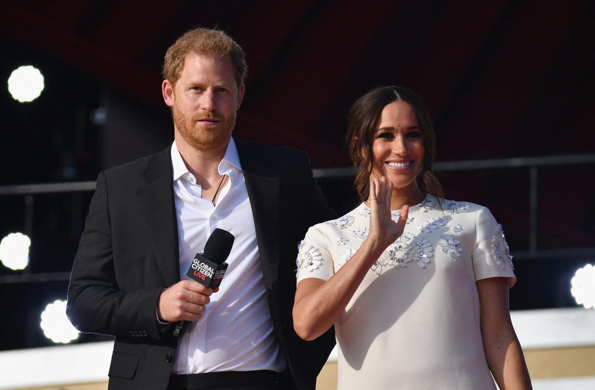 Prince Harry and Meghan Markle Visit the Queen in London