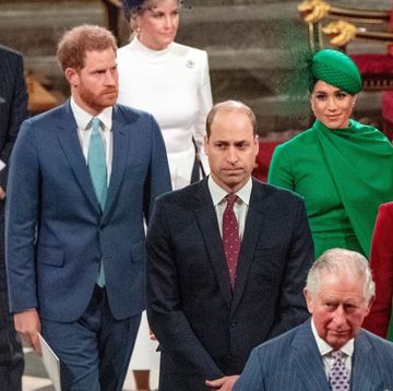 prince harry, prince william, and meghan markle