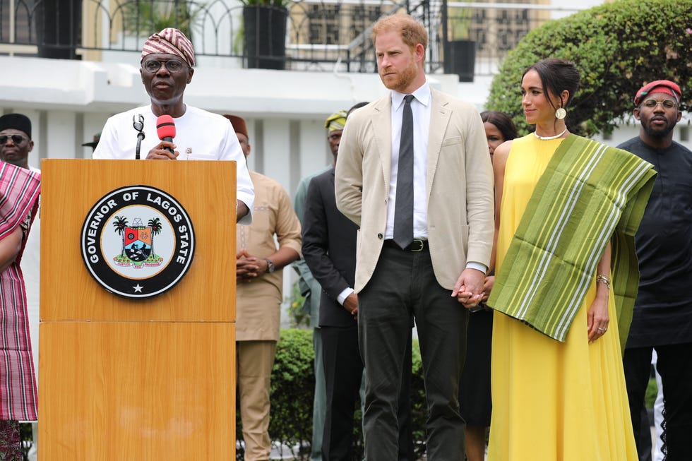 prince harry and meghan markle visit nigeria