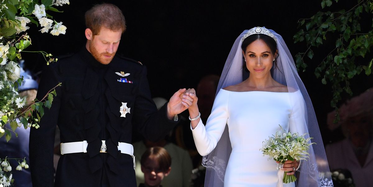 The Queen Wanted Meghan Markle to Wear an Off-White Wedding Dress