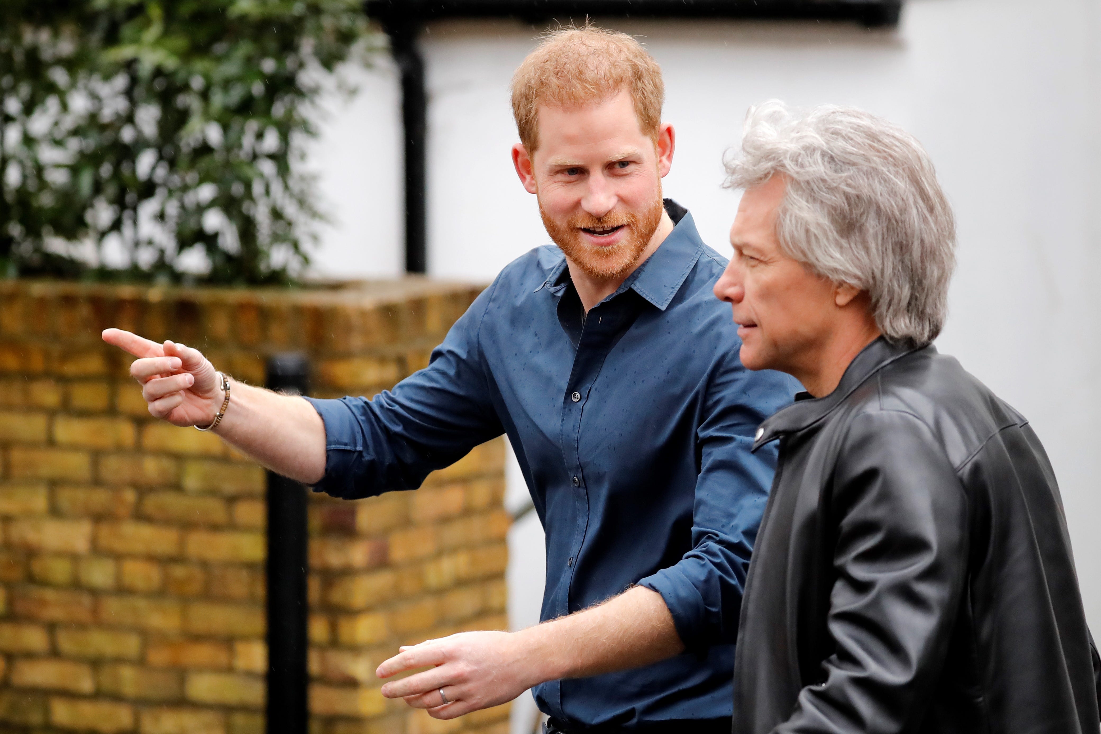 Prince Harry Arrives at Abbey Road Studios