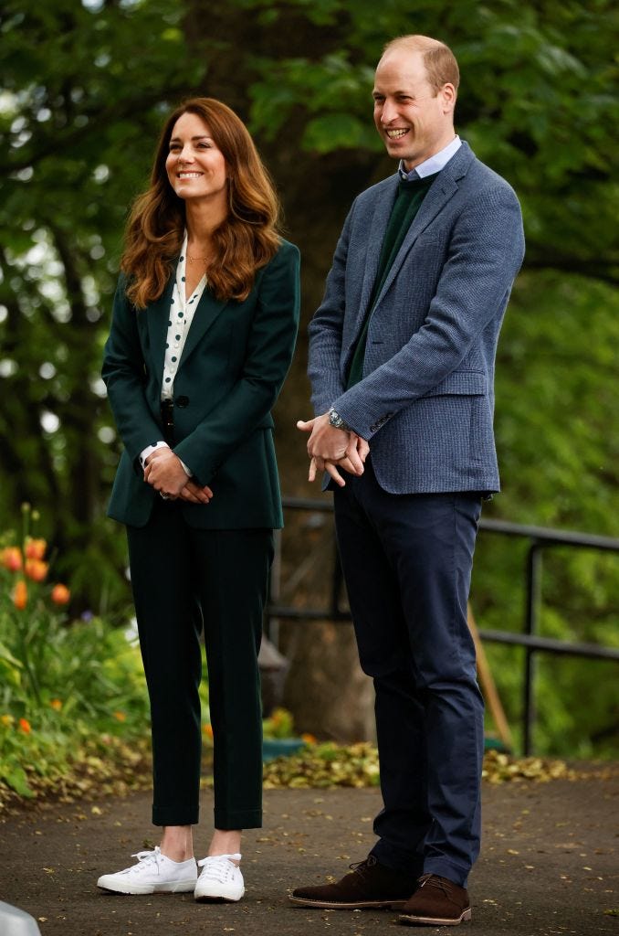 kate middleton green suit