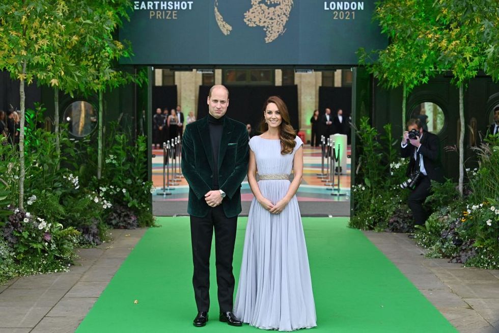 william and kate at the inaugural earthshot awards in october 2021