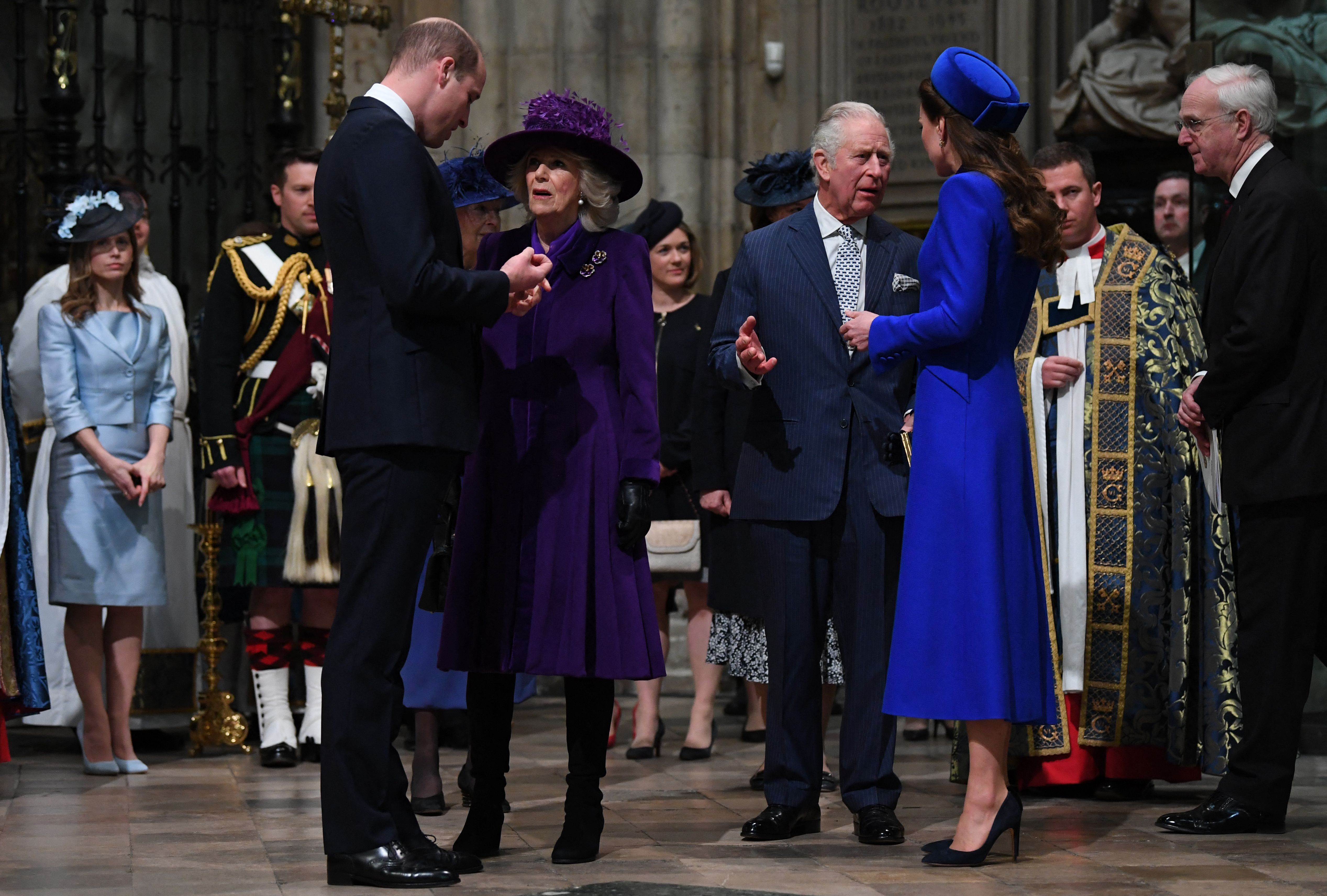 British Royals at Commonwealth Observance in 2023