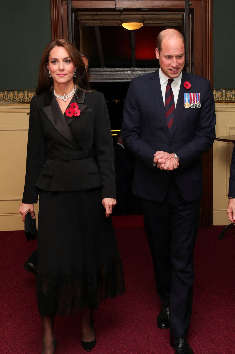 the royal family attend the royal british legion festival of remembrance