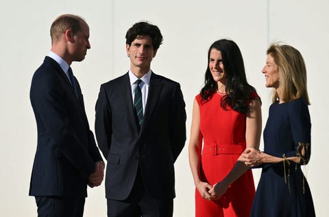 Photos of the Royal Family Meeting The Kennedys