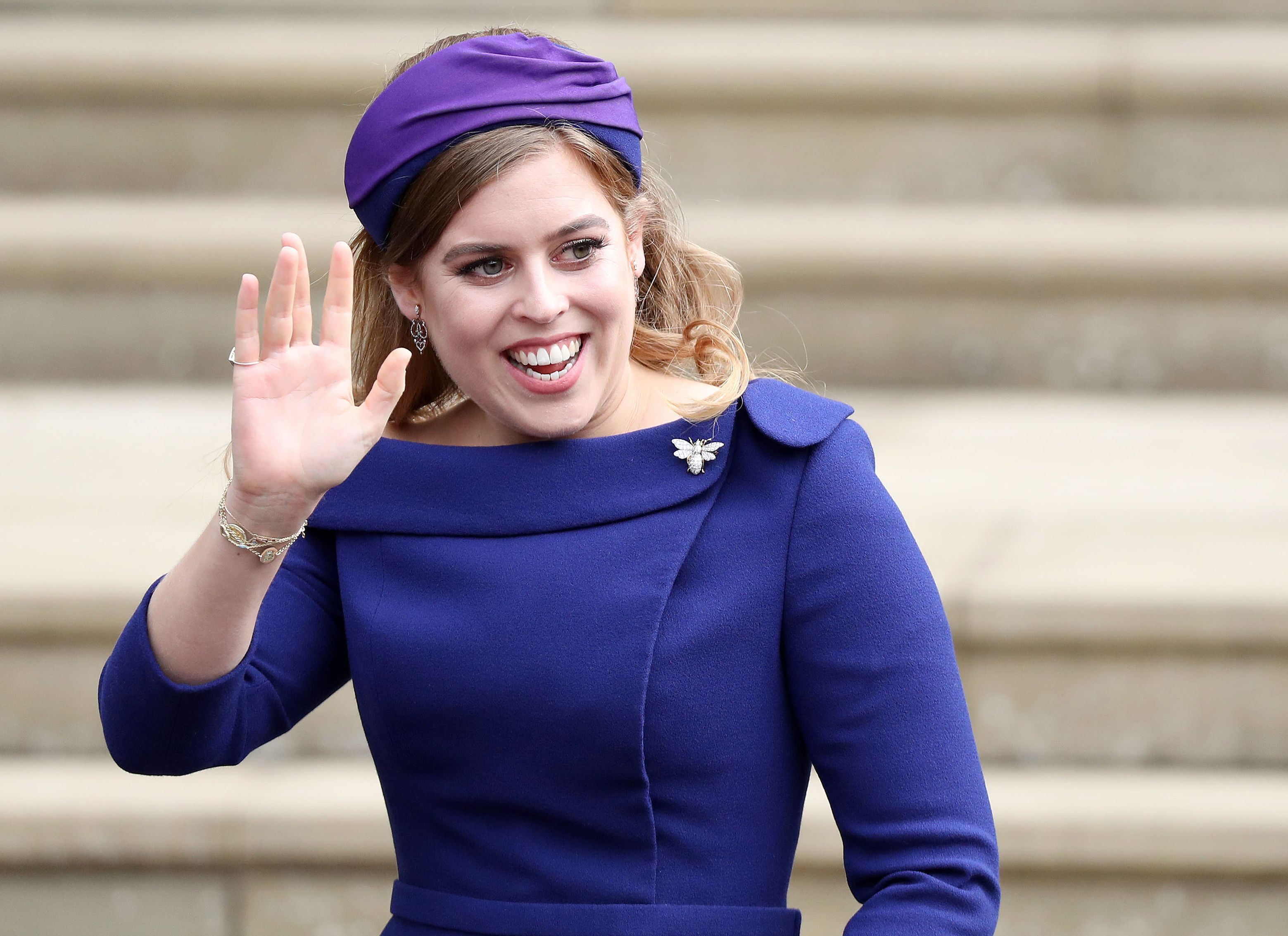 Princess Beatrice as Princess Eugenie s Maid of Honor Princess