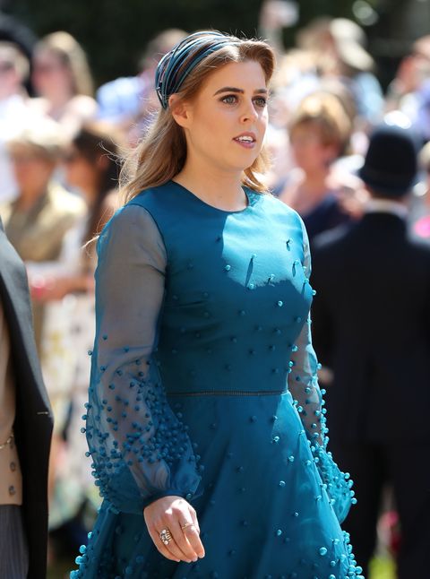 princess beatrice at royal wedding