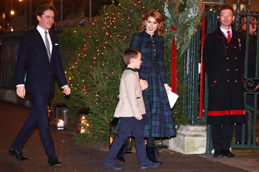 Princesses Beatrice and Eugenie Photos From Royal Christmas Carol