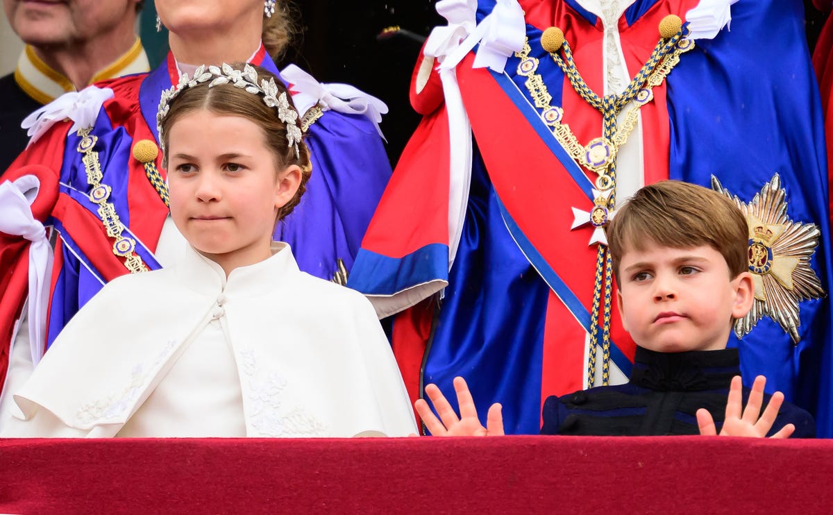 Kate Middleton Brought Princess Charlotte and Prince Louis to the Set ...