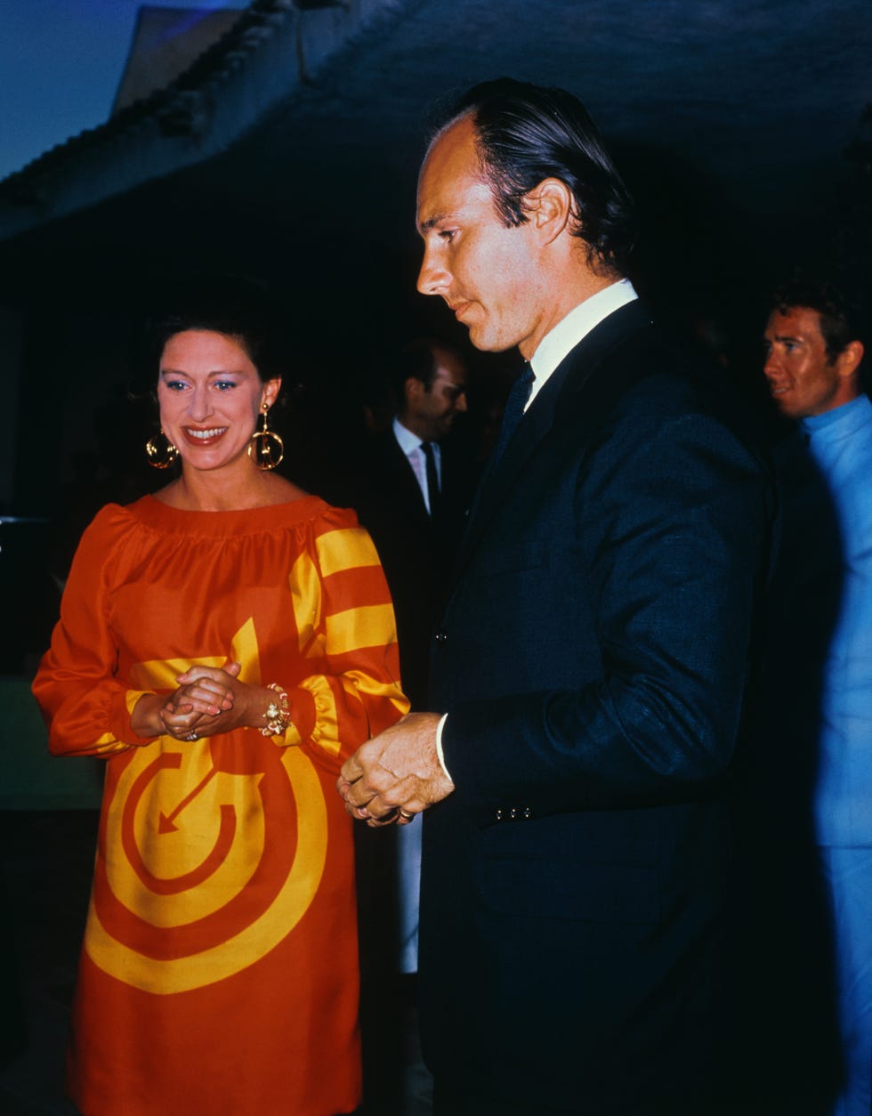 portrait of princess margaret and aga khan