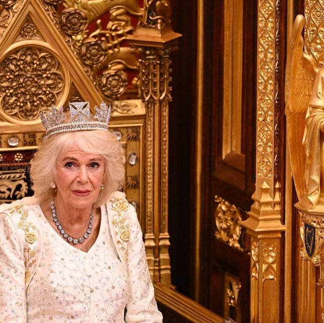 Queen Camilla Wears Diamond Diadem for First Time at 2023 State