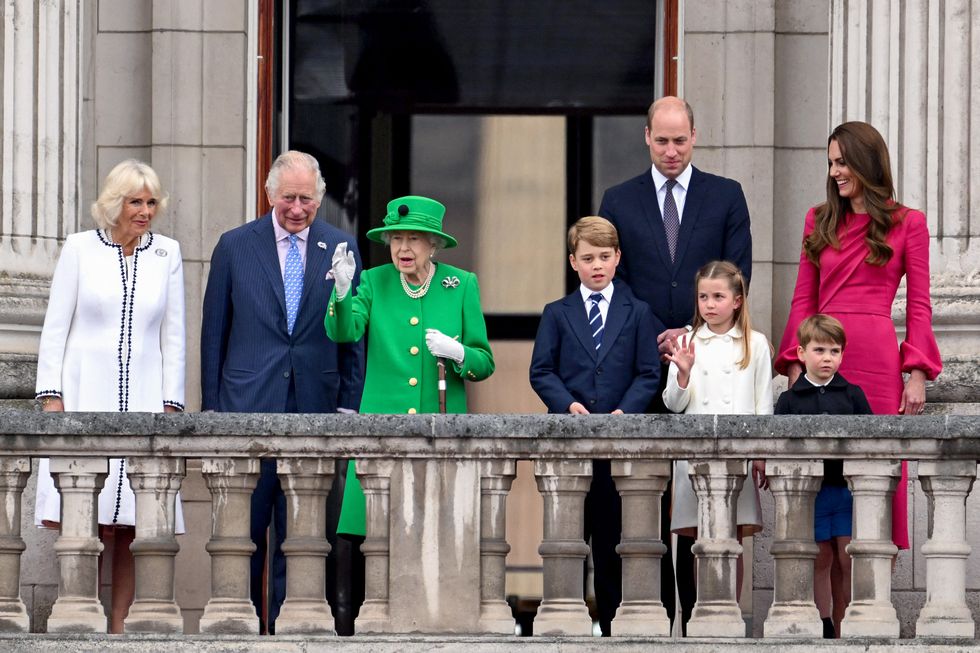 ﻿royal family al giubileo di platino 2022