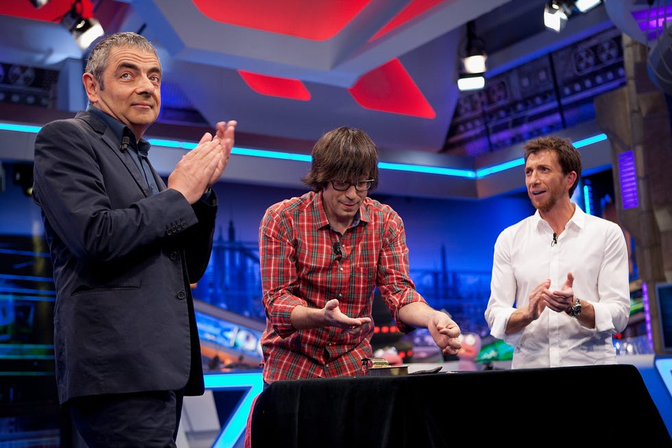 Rowan Atkinson Attends "El Hormiguero" TV show