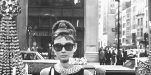 on the set of breakfast at tiffany's