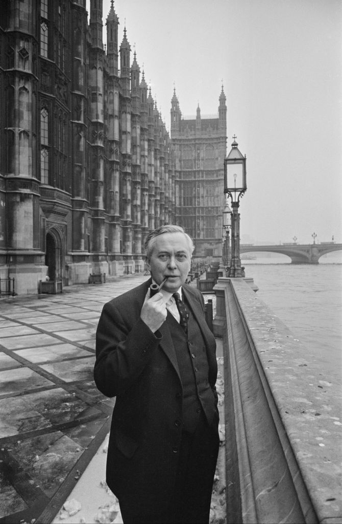 Harold Wilson Prime Minister 10x8 Photo 