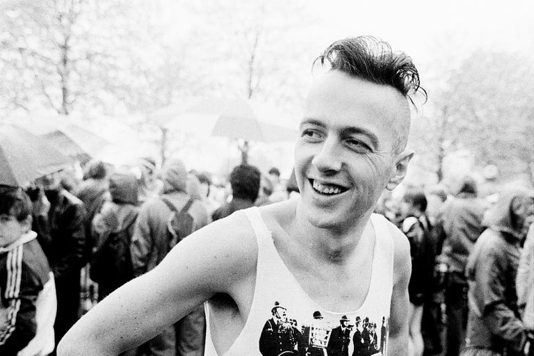 joe strummer runs the london marathon