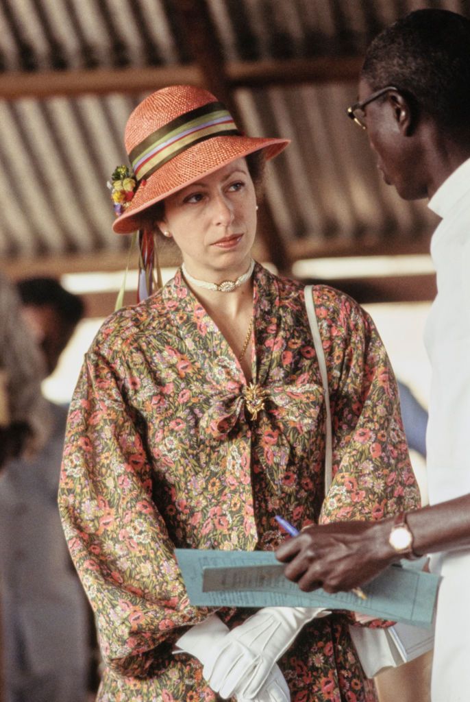 princess anne visits the gambia