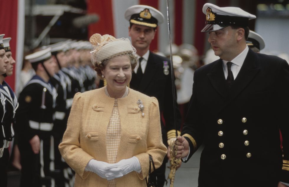 hms invincible recommissioning ceremony, 1989