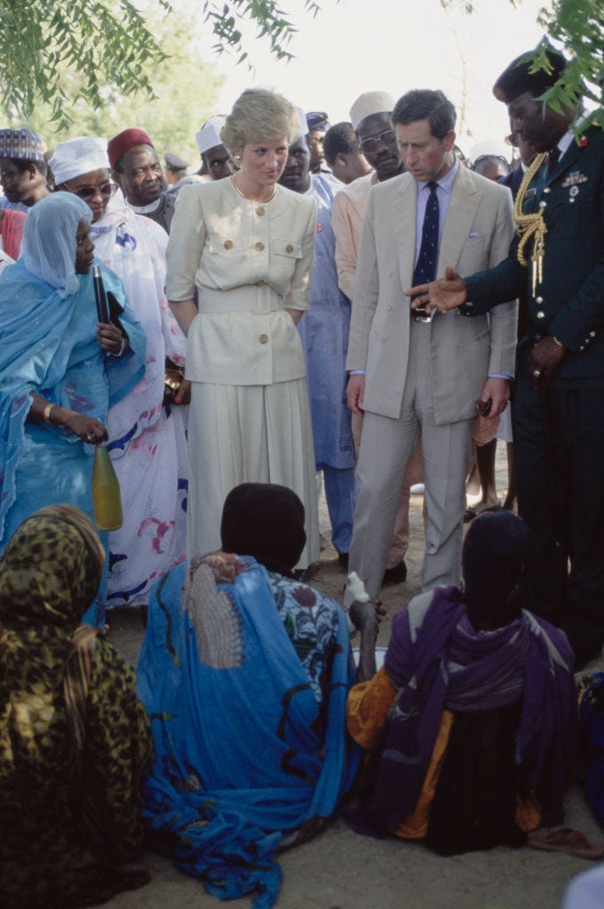 royal visit to nigeria, 1990