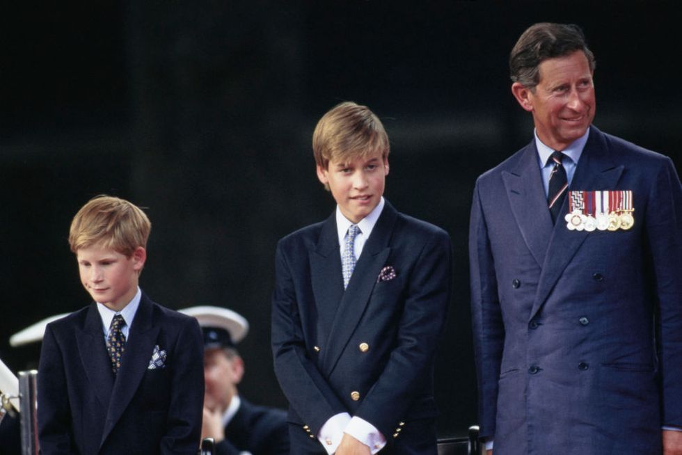 british royals attend vj day commemoration, 1994