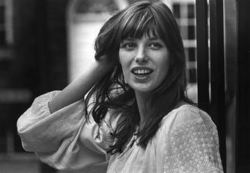 jane birkin hairlook