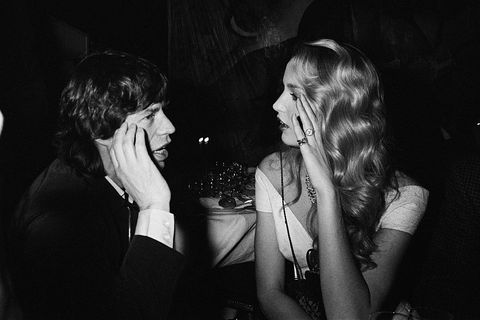 mick jagger with jerry hall