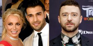 britney spears' fiancé threw shade at justin timberlake
