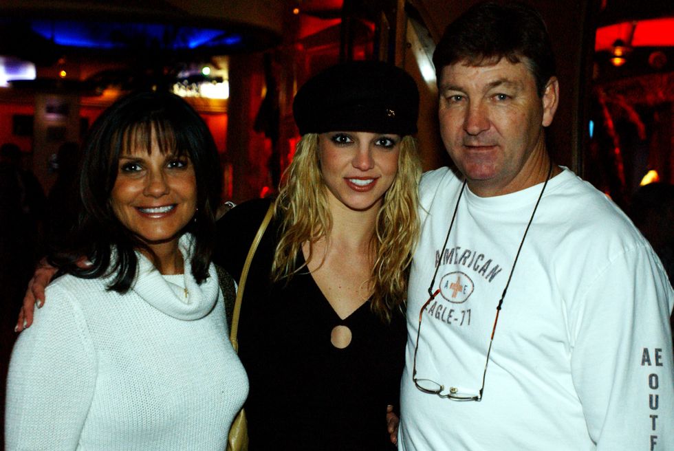 britney spears at planet hollywood, las vegas party