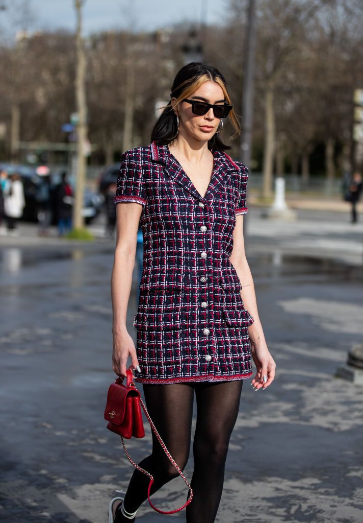 Zara el vestido de tweed tipo Chanel más ideal y barato