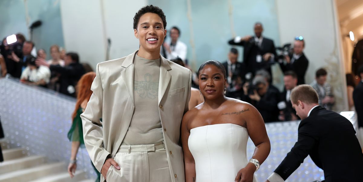 Brittney Griner and Wife Cherelle Griner Attend 2023 Met Gala After ...