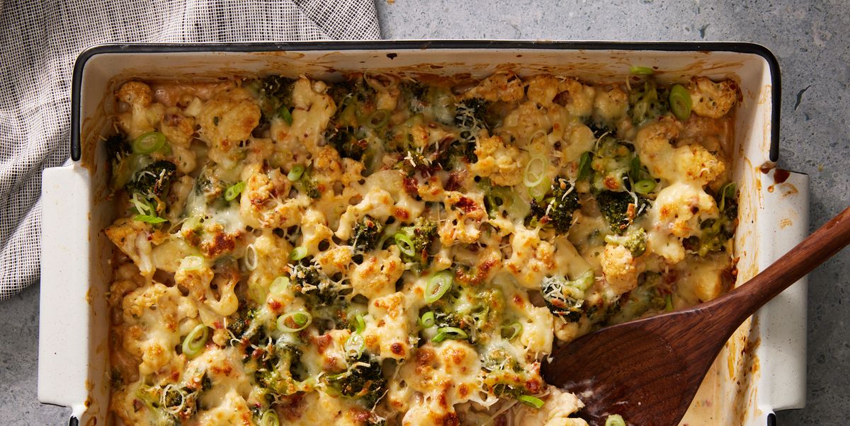 Best Broccoli Cauliflower Casserole Recipe - How To Make Broccoli ...