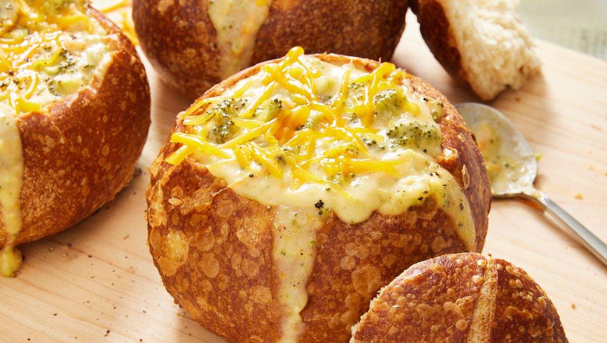 preview for Our Broccoli Cheddar Soup tastes even better than Panera's.
