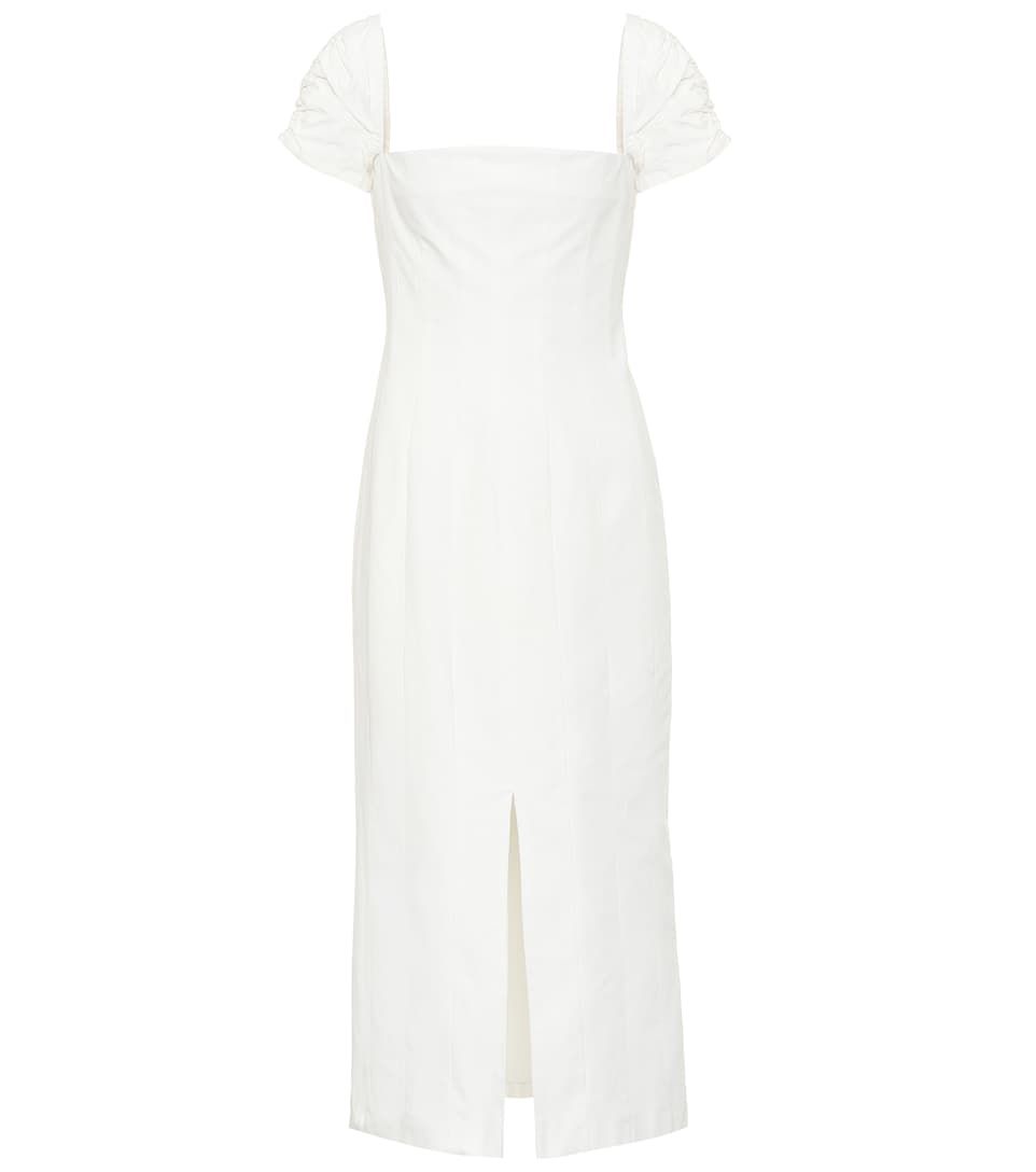 Brock Collection witte jurk ss2019