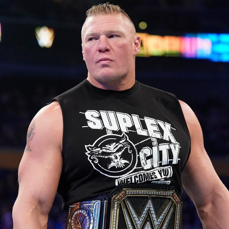 973px x 973px - Brock Lesnar makes shock return to WWE Raw before Crown Jewel
