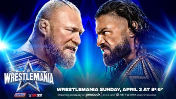 wwe wrestlemania 38 2022 brock lesnar vs roman reigns