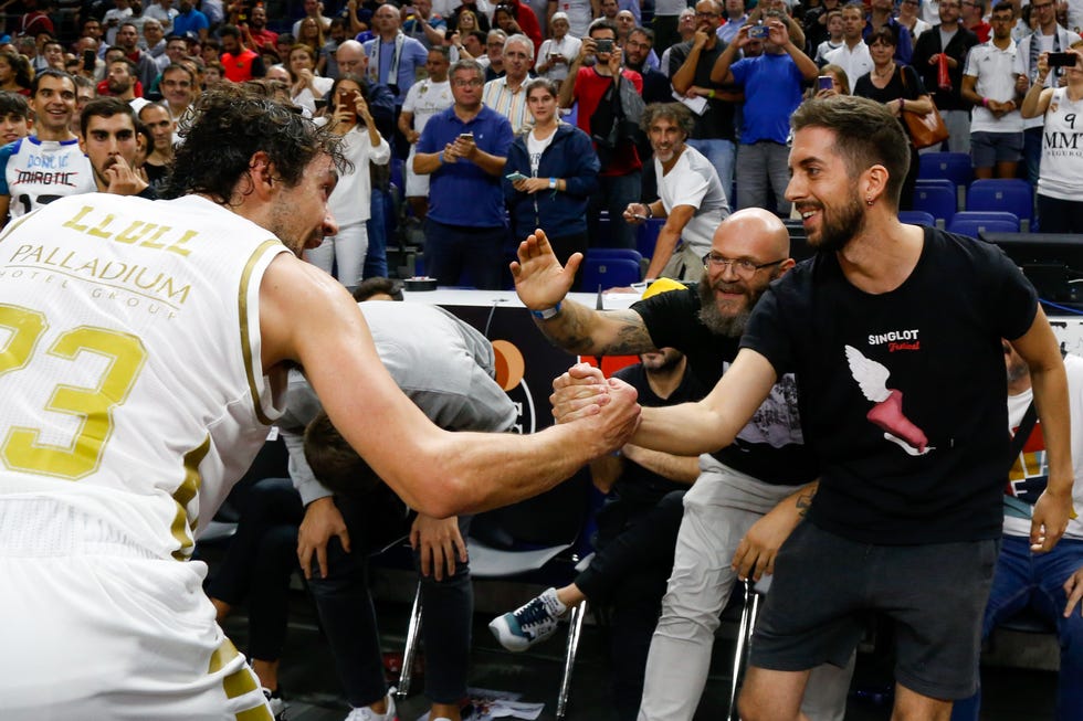 sergio llull, david broncano y darko peric