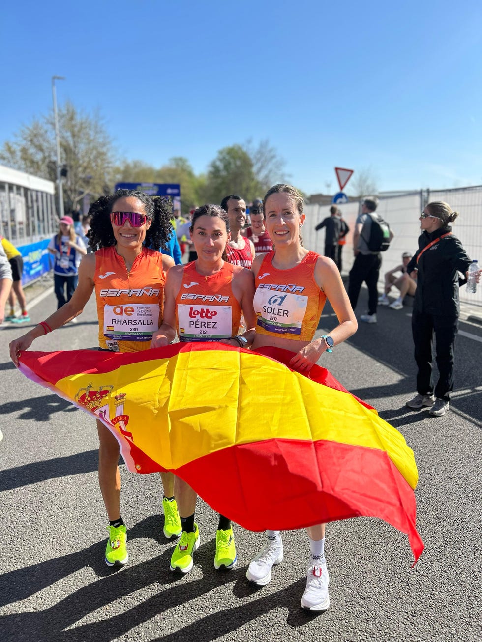 media maraton equipos femenino bronce bruselas españa