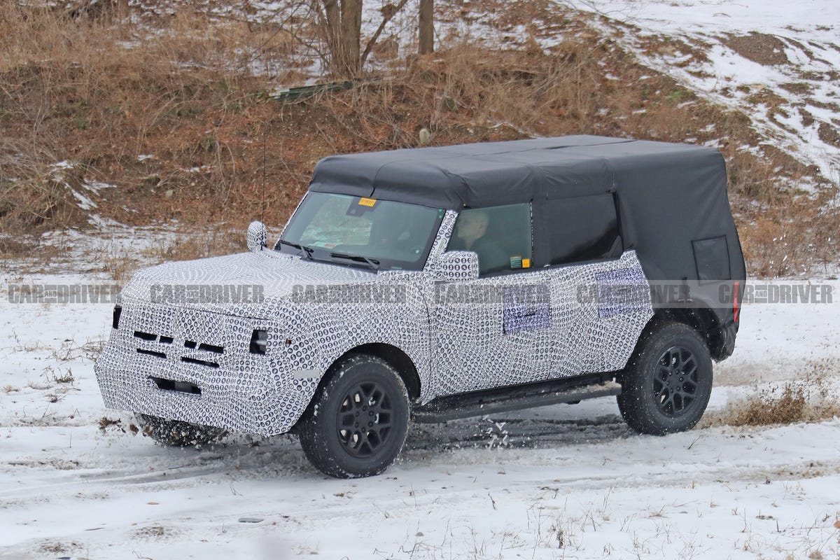 See Spy Photos of the Ford Bronco