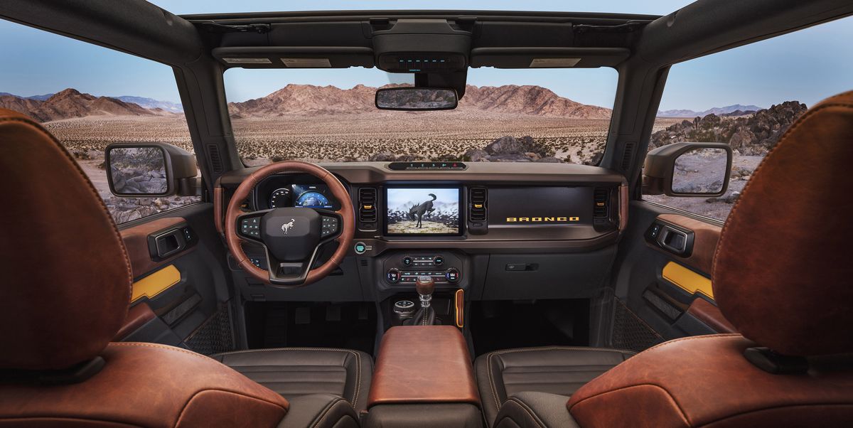 2021 Ford Bronco Interior Details