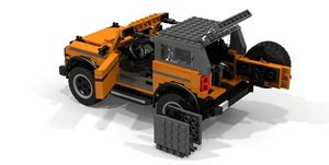 2021 ford bronco in legos