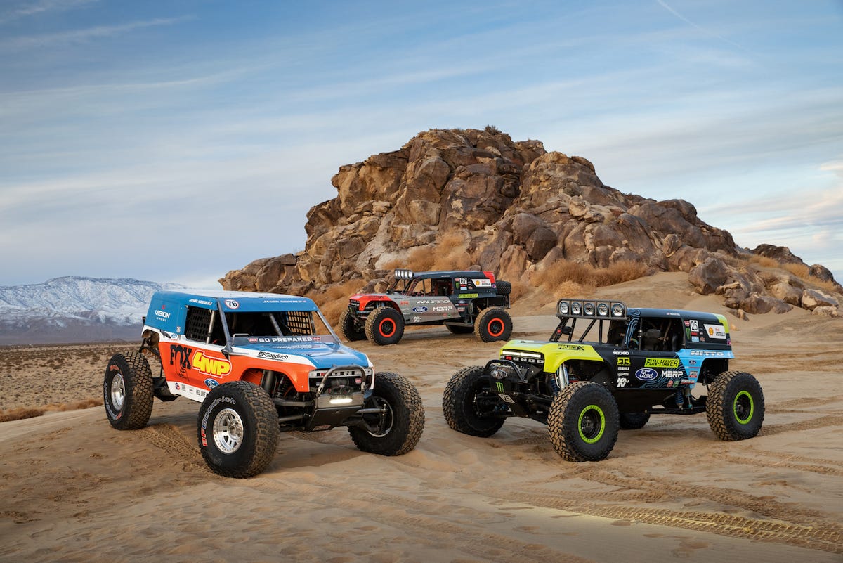 Here's the Real 2020 Ford Bronco in Off-Road-Racing Form