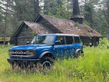 2024 ford bronco big bend blue paint black interior