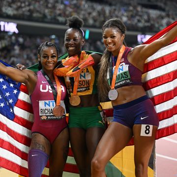 US women's team claim seventh consecutive title at world championships