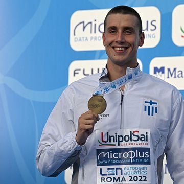 swim euro 2022 men podium