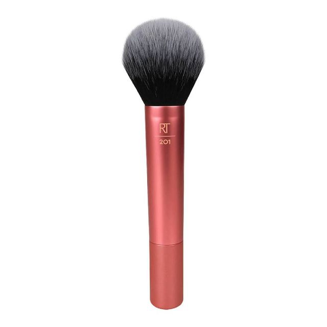 real techniques   powder brush   make up kwast