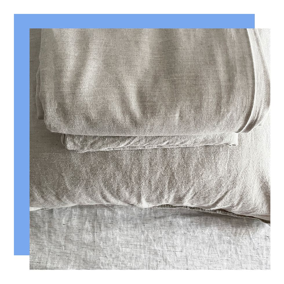 light pilling on heathered cashmere sheets